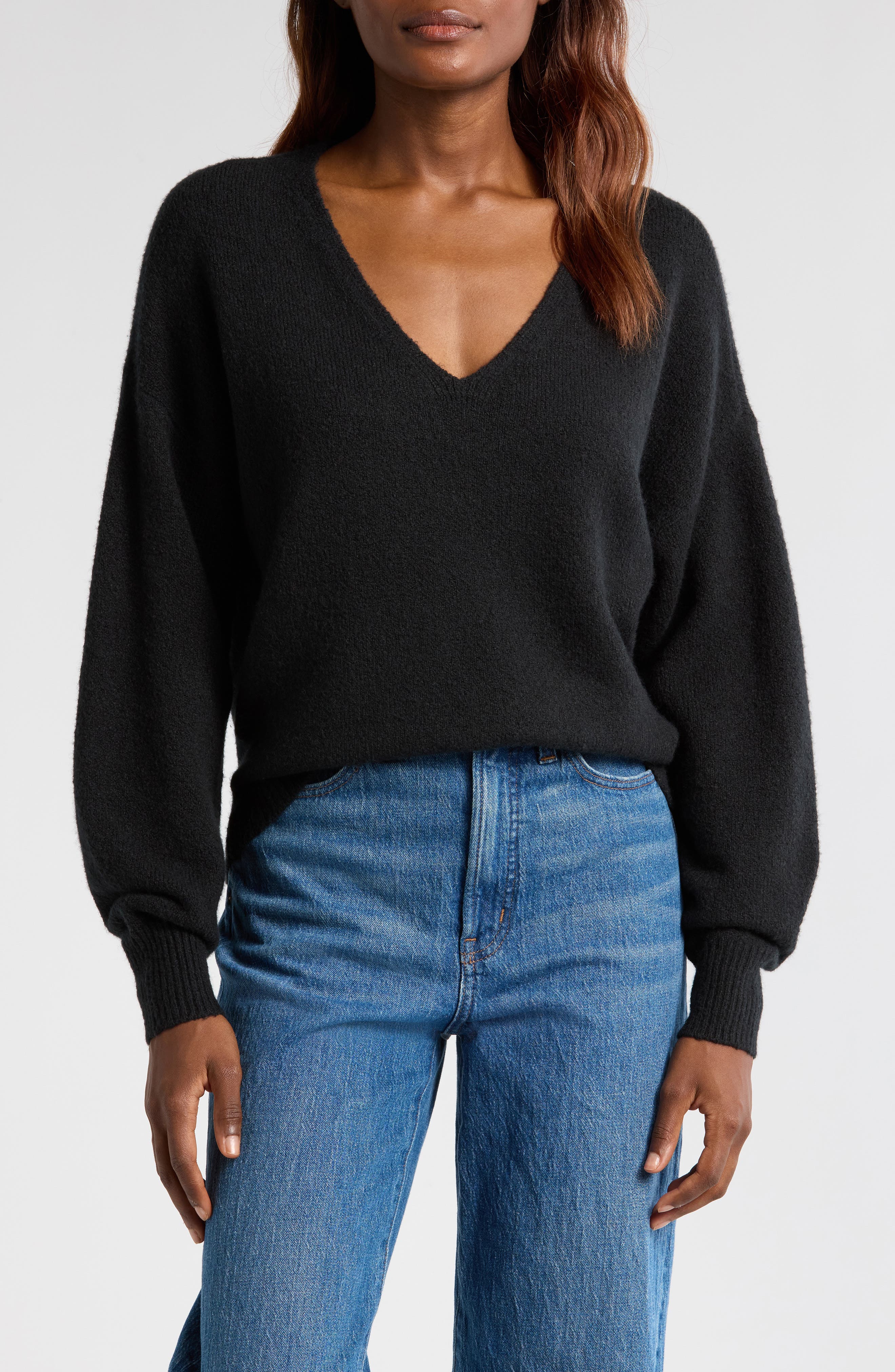Madewell V-Neck Wedge Sweater