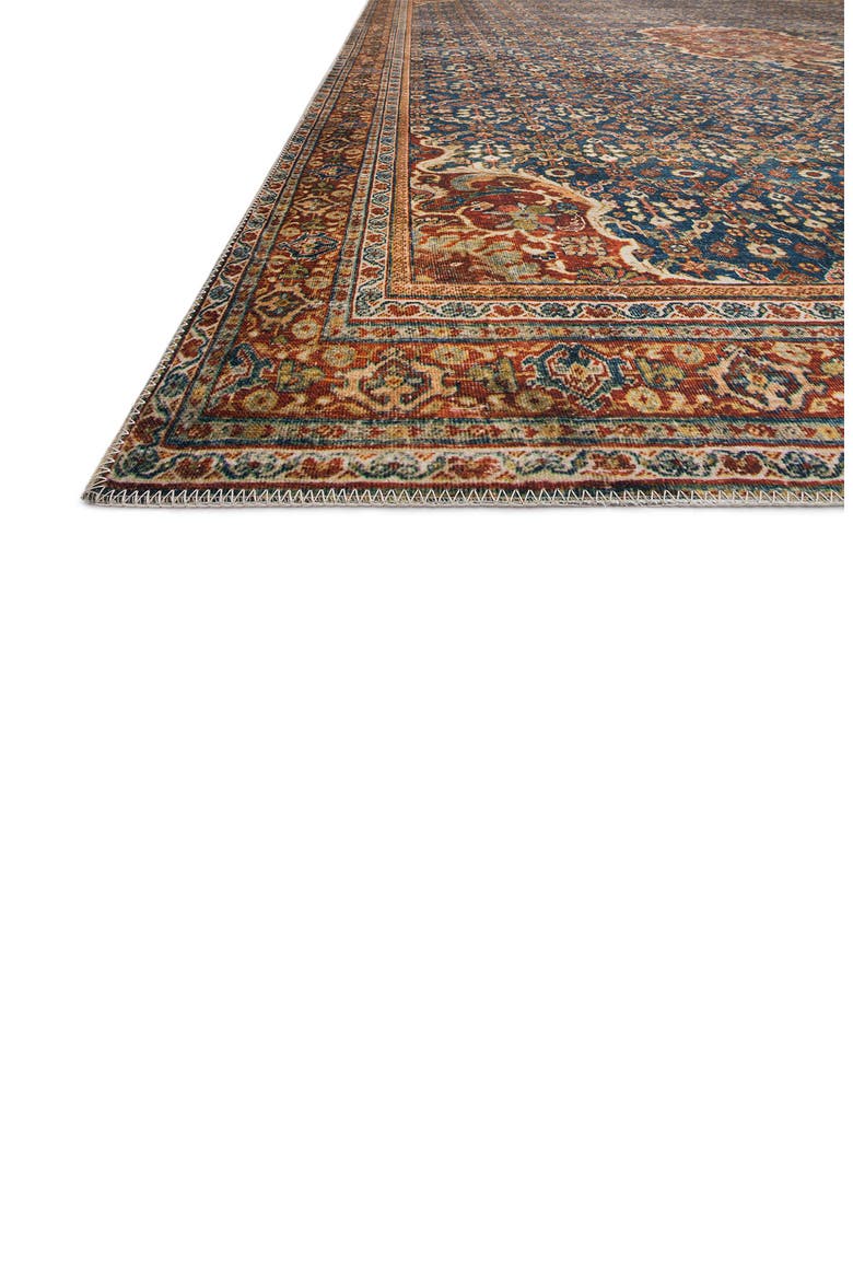 II Layla Rug - Cobalt Blue/Spice, Alternate, color, COBALT BLUE / SPICE