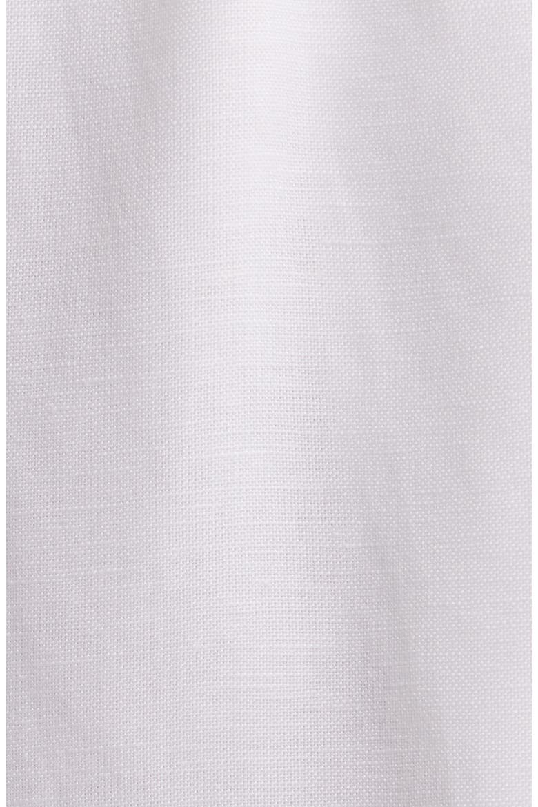Linen Blend Drawstring Pants, Alternate, color, CRISP WHITE
