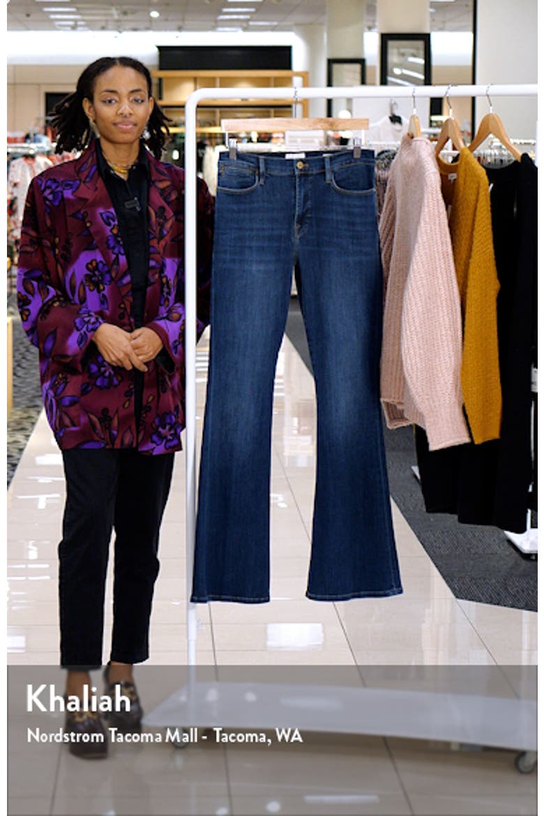 Le High Waist Flare Jeans video