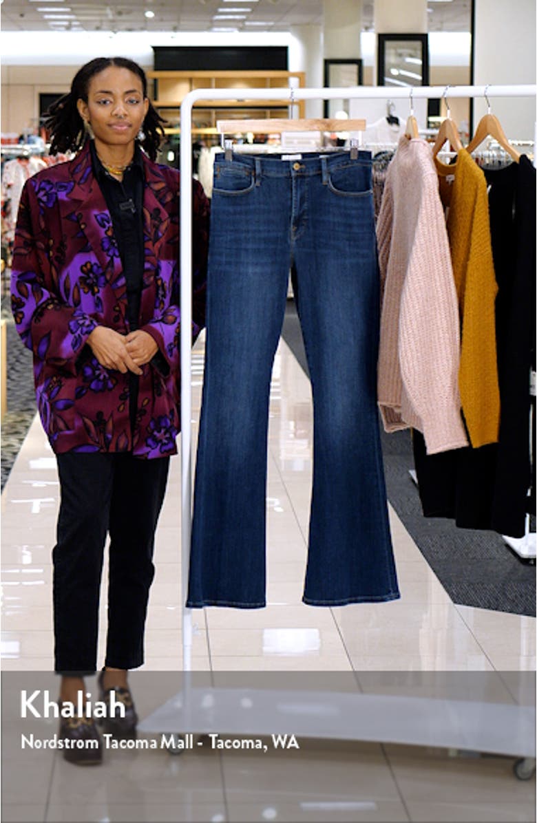 Le High Waist Flare Jeans, sales video thumbnail