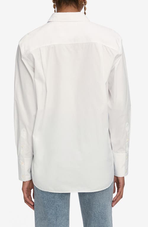 Frame The Boy Cotton Button-up Shirt In White