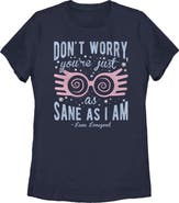 HARRY POTTER Women's Just As Sane As Luna Lovegood Graphic Tee