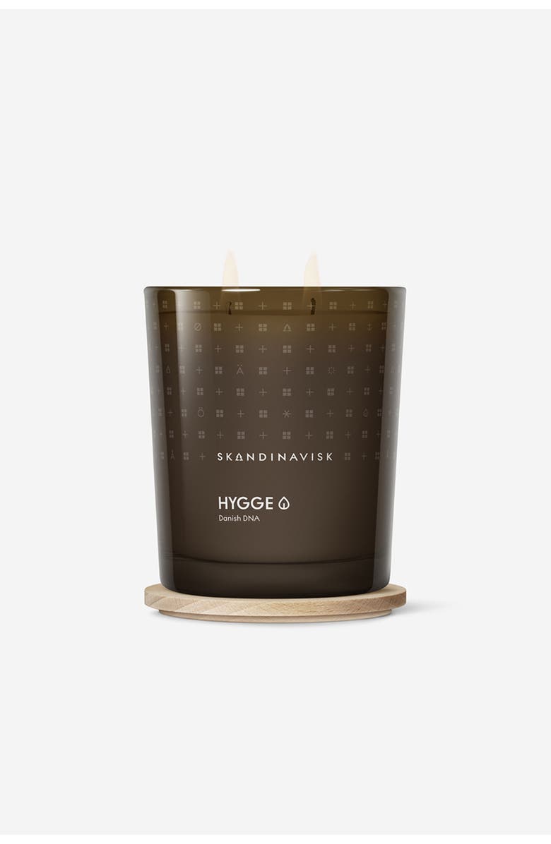 SKANDINAVISK HYGGE 2-wick Scented Candle 350g, Main, color, Camel Brown
