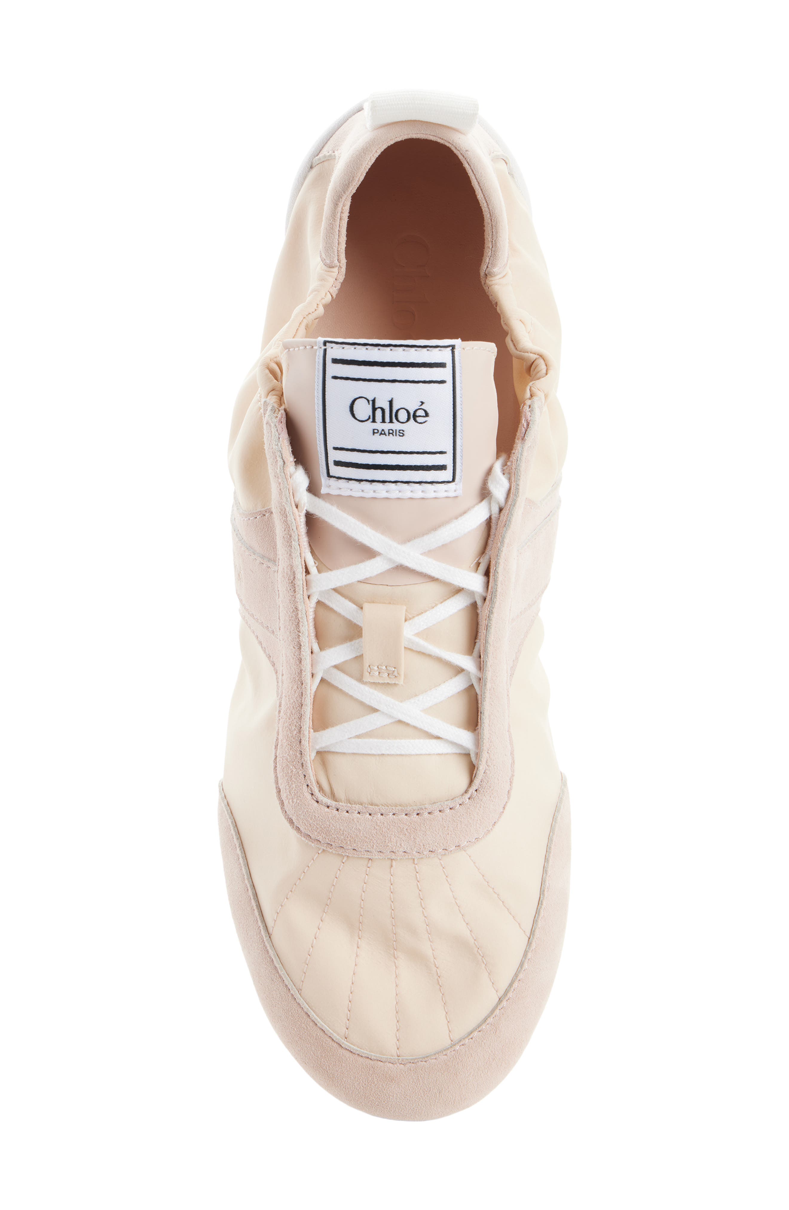 Chloé Kick Sneaker, Alternate, color, Blushy Beige