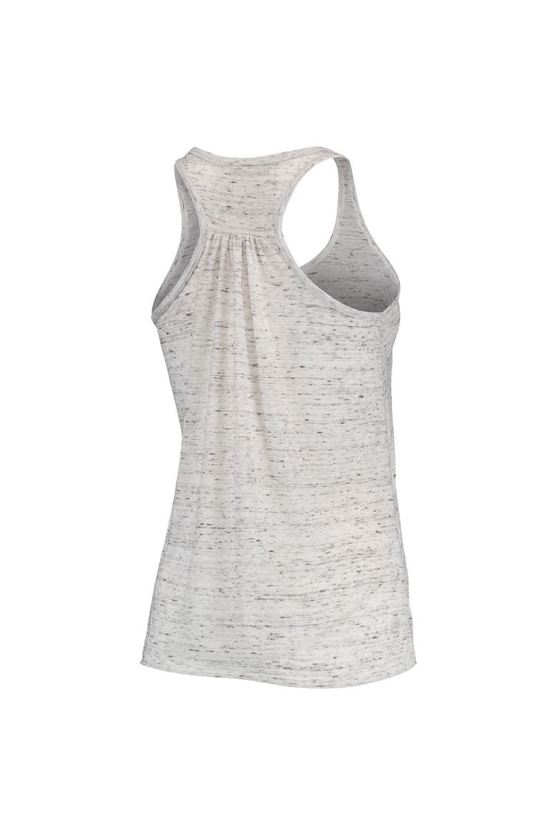 Women's Homefield Ash Gonzaga Bulldogs Vintage Racerback Tank Top, Alternate, color, Ash