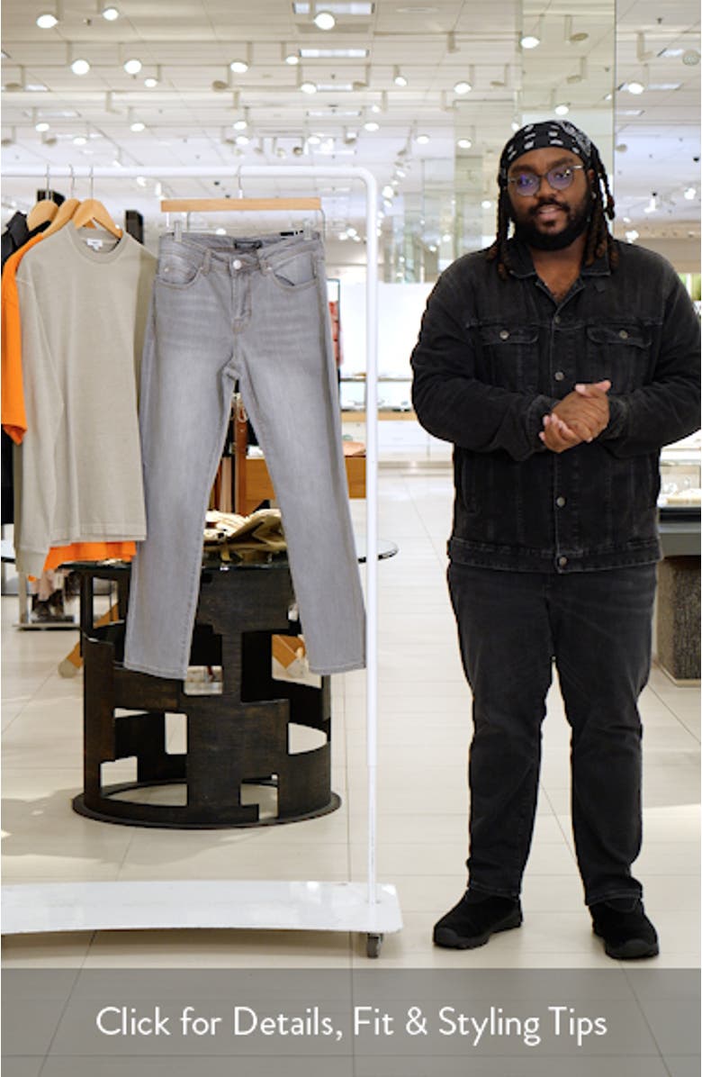 Los Angeles Kingston Modern Slim Straight Leg Jeans, sales video thumbnail