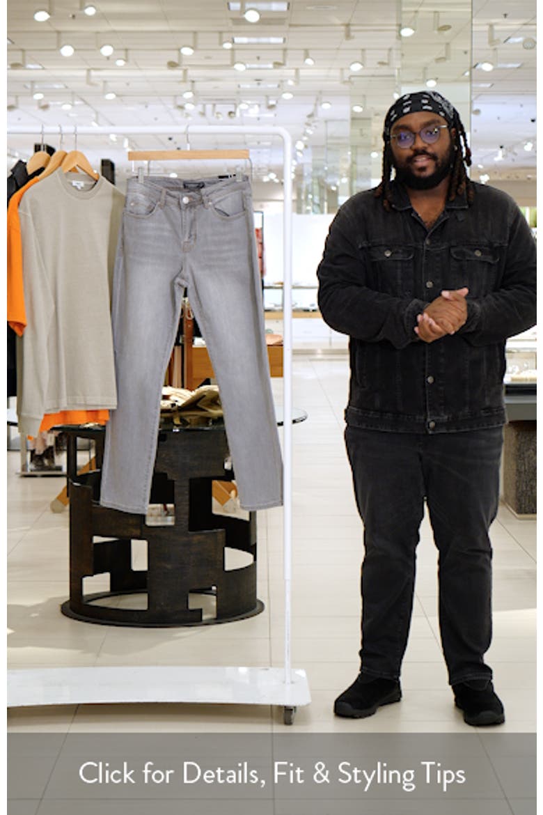 Kingston Modern Slim Straight Leg Jeans video