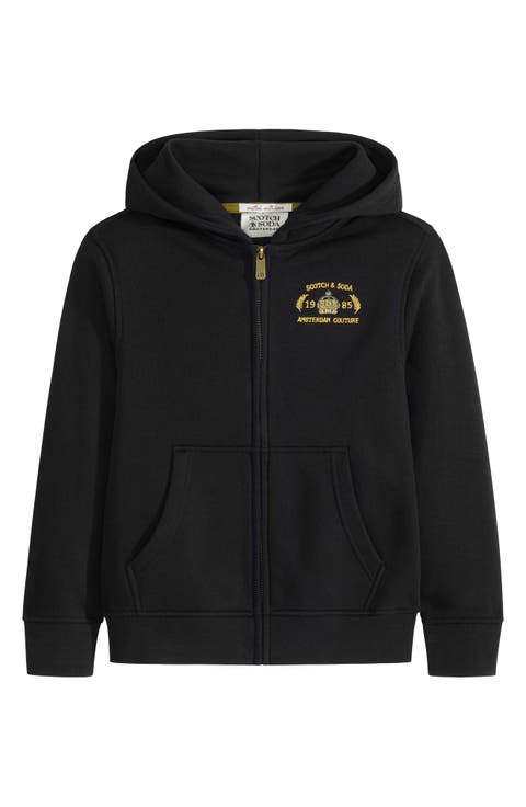 “Scotch & Soda” フロント＆バックアートワークフーディ Tennis Club Artwork Hoodie – Scotch & Soda