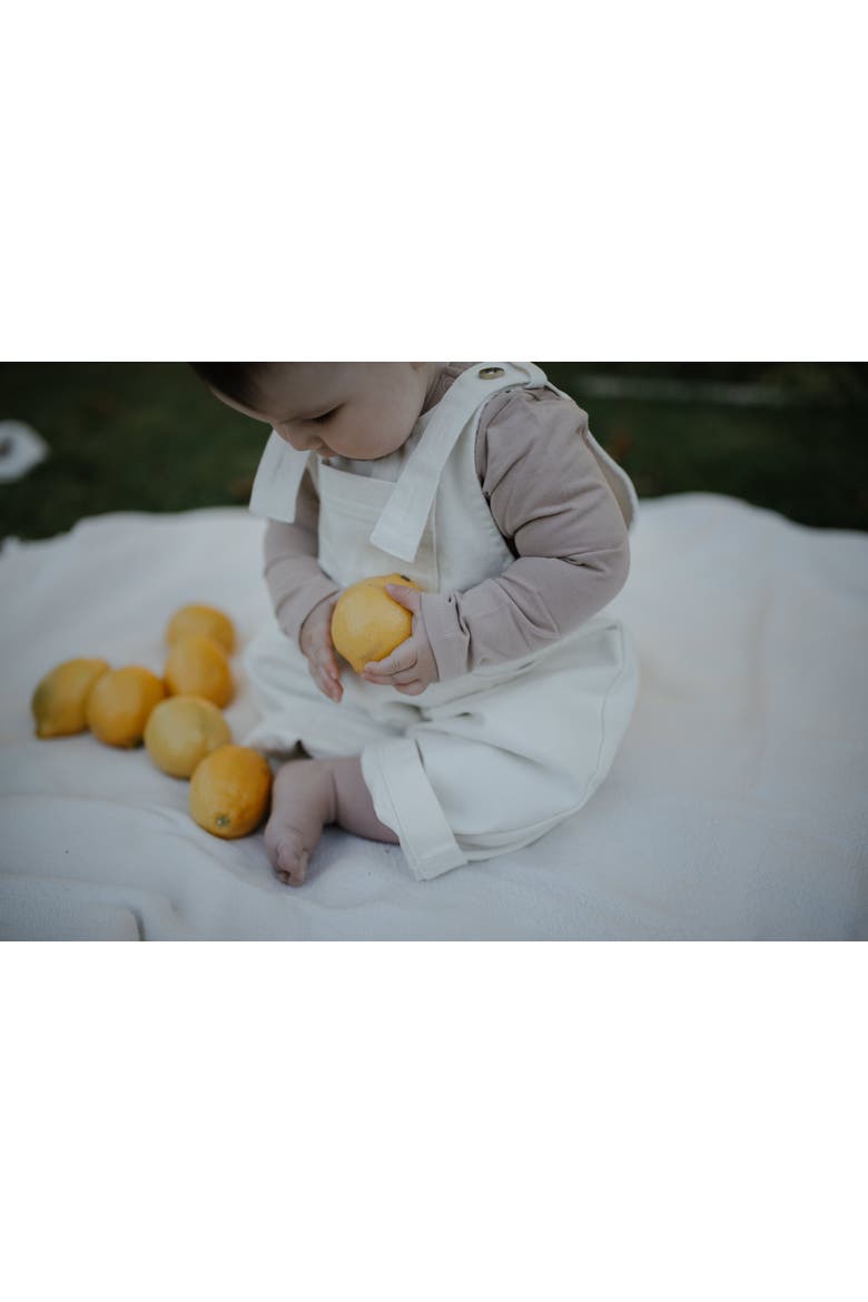 The Oversized Denim Dungaree Baby, Alternate, color, light denim