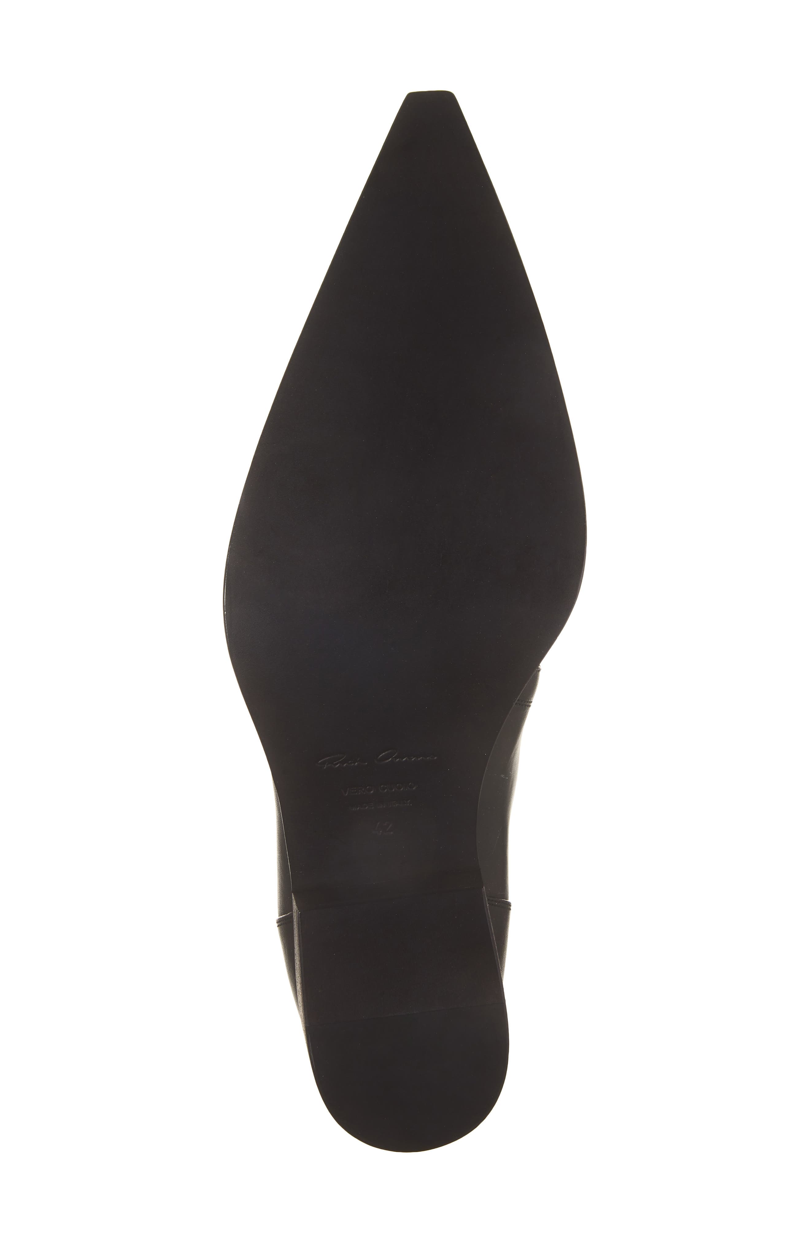 Tower Pointed Toe Boot, Alternate, color, BLACK