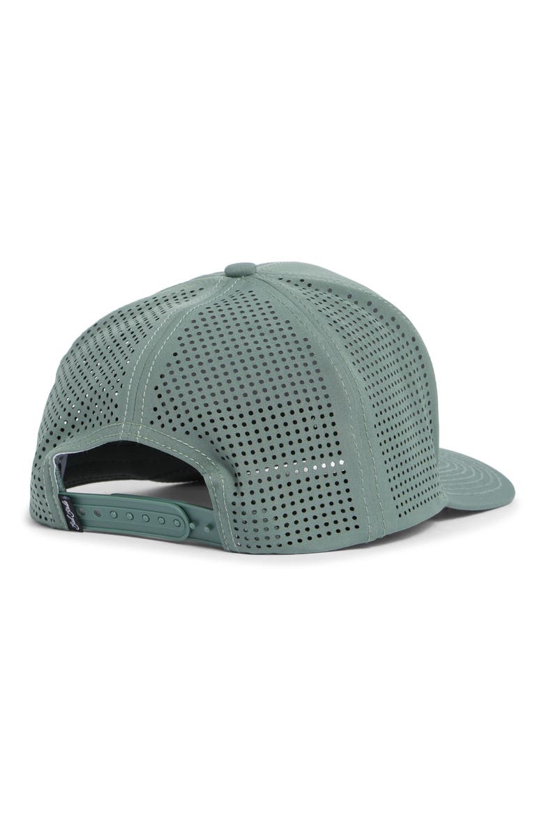 Birdie Sweatproof Snapback Ball Cap, Alternate, color, DARK FOREST