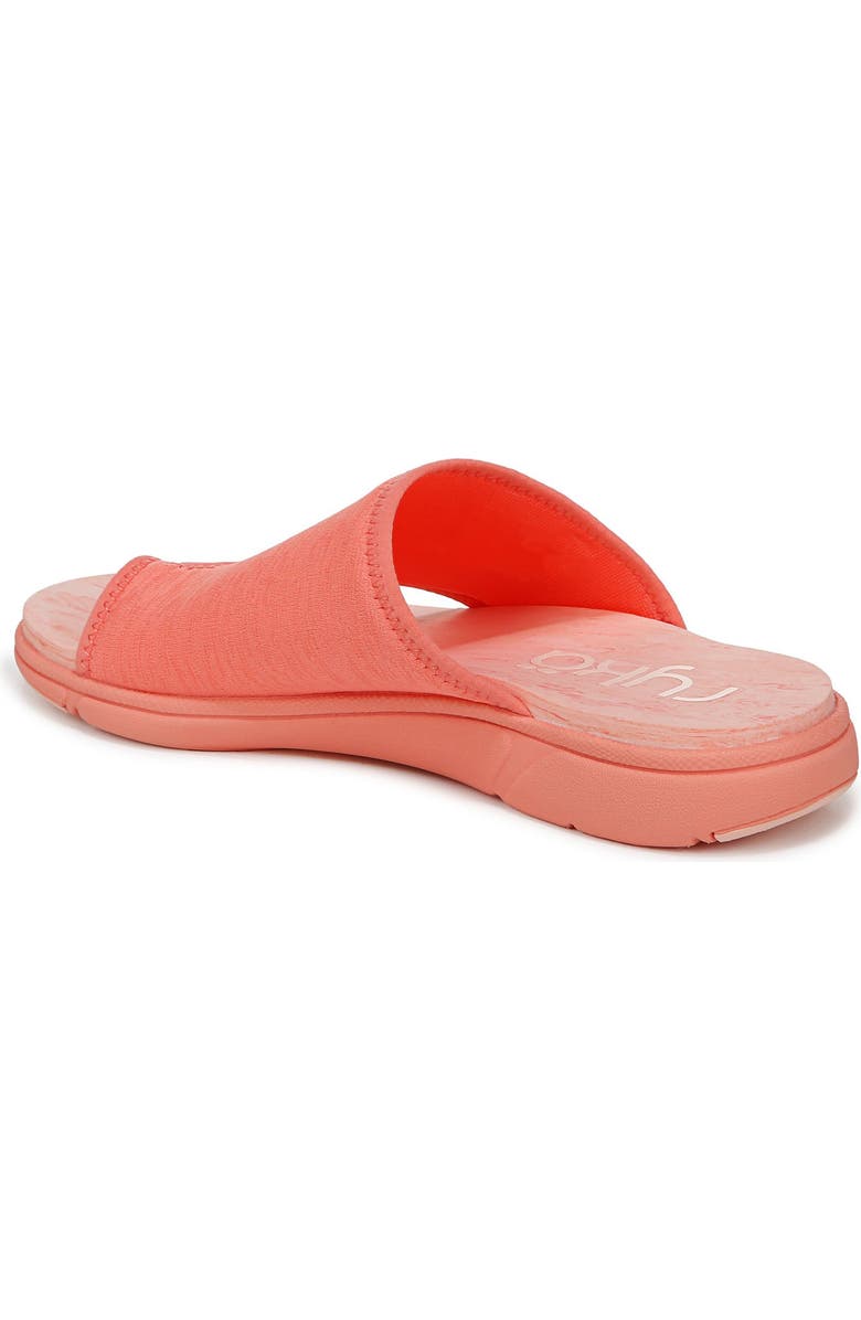 Rykä Margo Slide Sandal, Alternate, color, Bright Coral