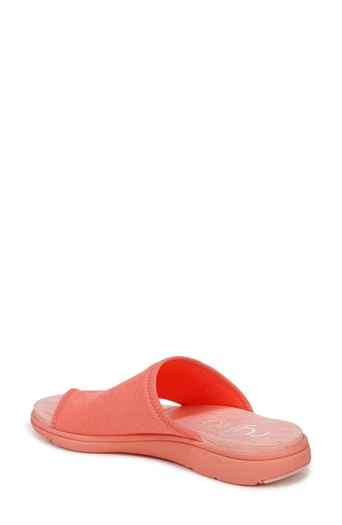 Ryka Women's Margo-slide Toe Loop Sport Sandals In Orange