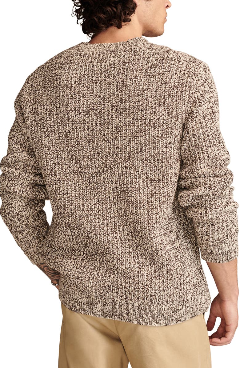 Lucky Brand Easy Marl V-Neck Sweater, Alternate, color, 