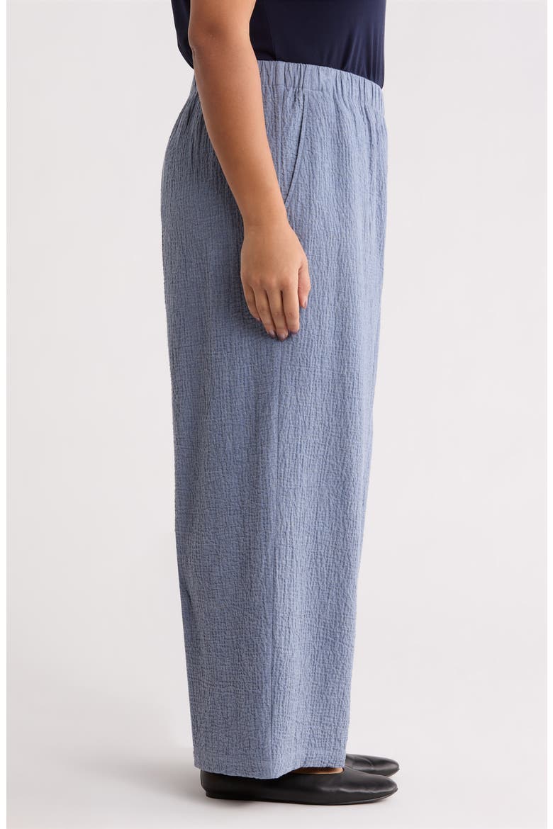Stretch Organic Cotton Ankle Lantern Pants, Alternate, color, HAZE