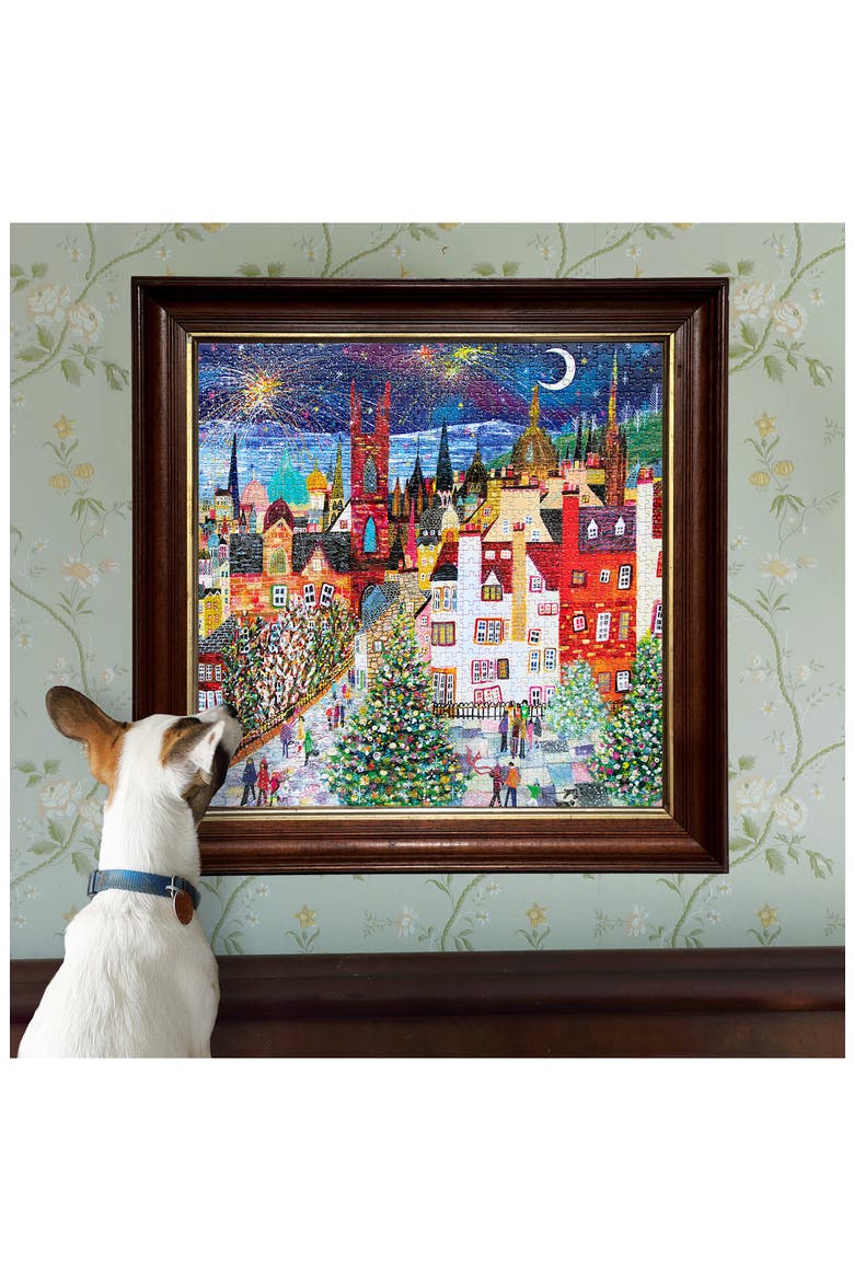 Kids' Christmas in Edinburgh 1000-Piece Puzzle, Alternate, color, MULTI