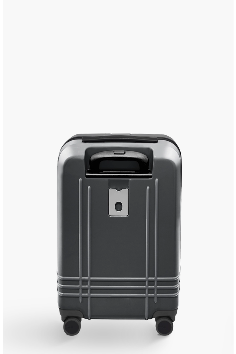 Front Pocket Carry-On, Alternate, color, Matte Steel / Black