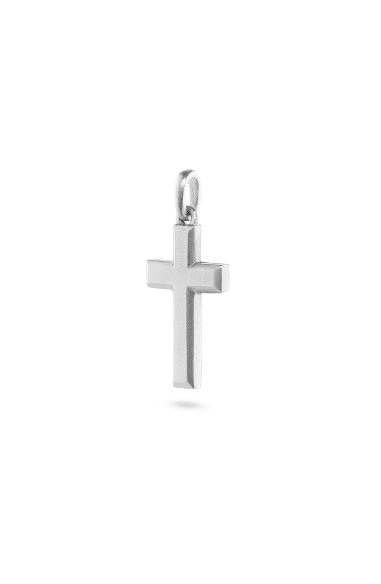 7879 Cross Pendant, Alternate, color, Silver