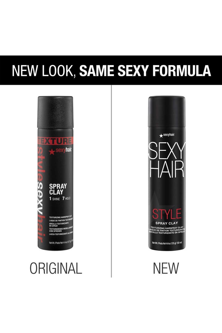 SexyHair Style Spray Clay Texturizing Hairspray Clay 4.4 oz, Alternate, color, N/A