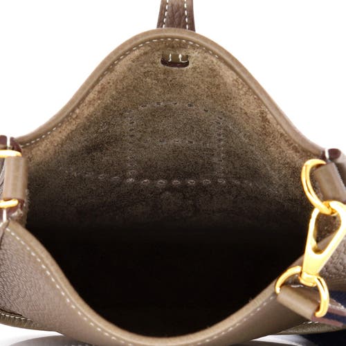 Pre-owned Hermes Hermes Evelyne Bag Gen Iii Clemence Tpm In Brown