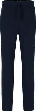 BOSS Waffle Cotton Blend Pajama Pants