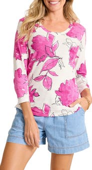 Tommy Bahama Ashby Isles Floral Cotton T-Shirt