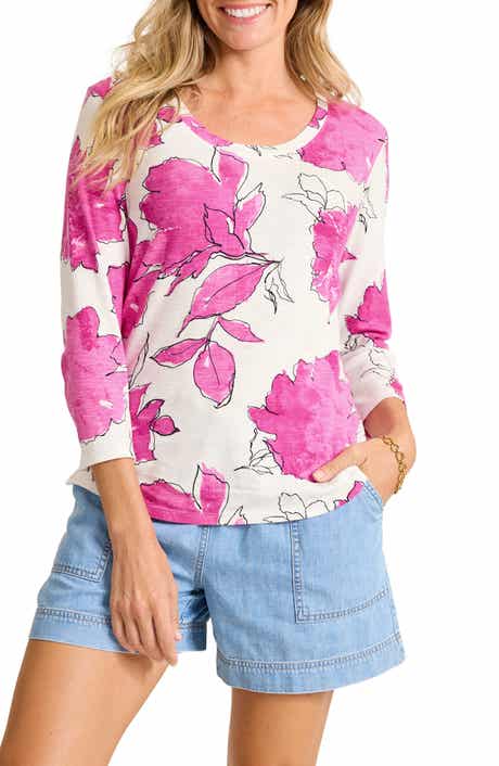 Ashby Isles Floral Cotton T-Shirt