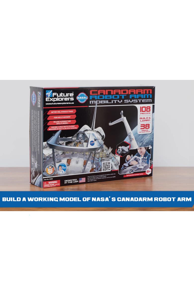 Nasa Canadarm Robot Arm Mobility System, Alternate, color, Multicolored