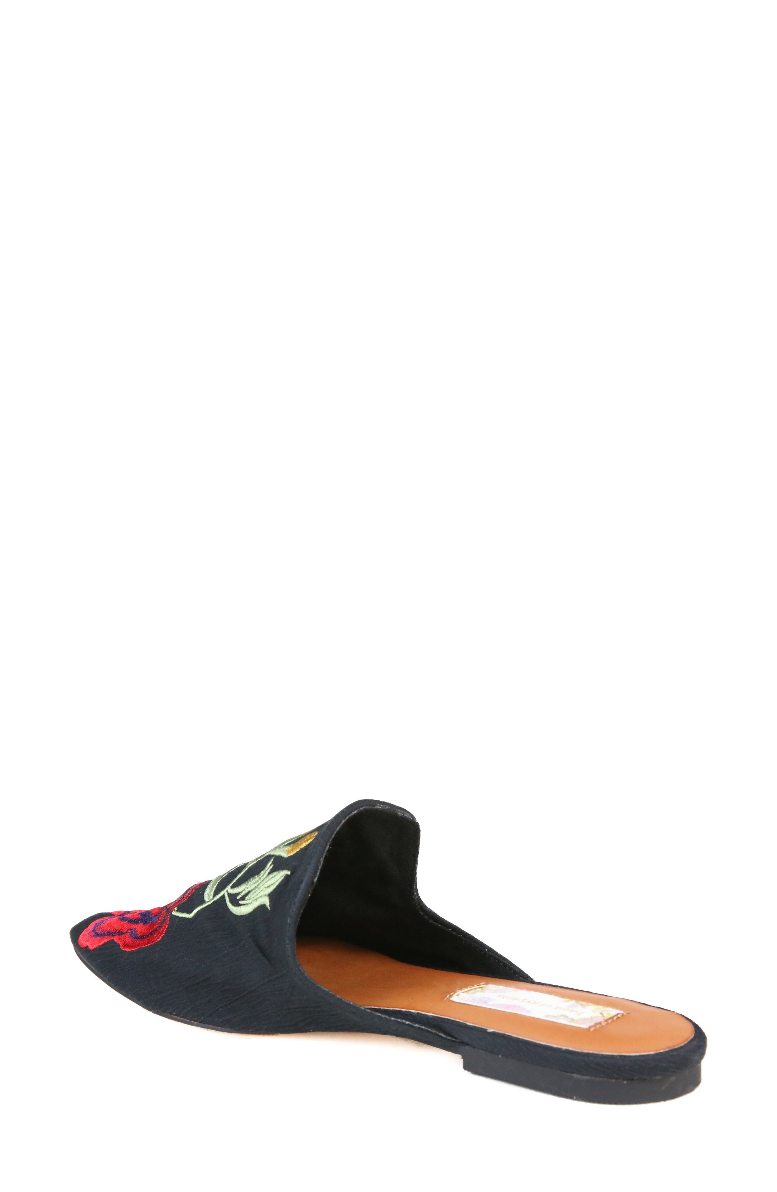 B*O*G COLLECTIVE Band of Gypsies Landslide Embroidered Mule Flat, Alternate, color, 