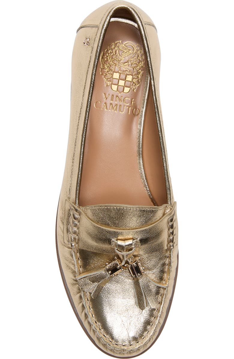 Vince Camuto Casbella Loafer, Alternate, color, Egyptian Gold