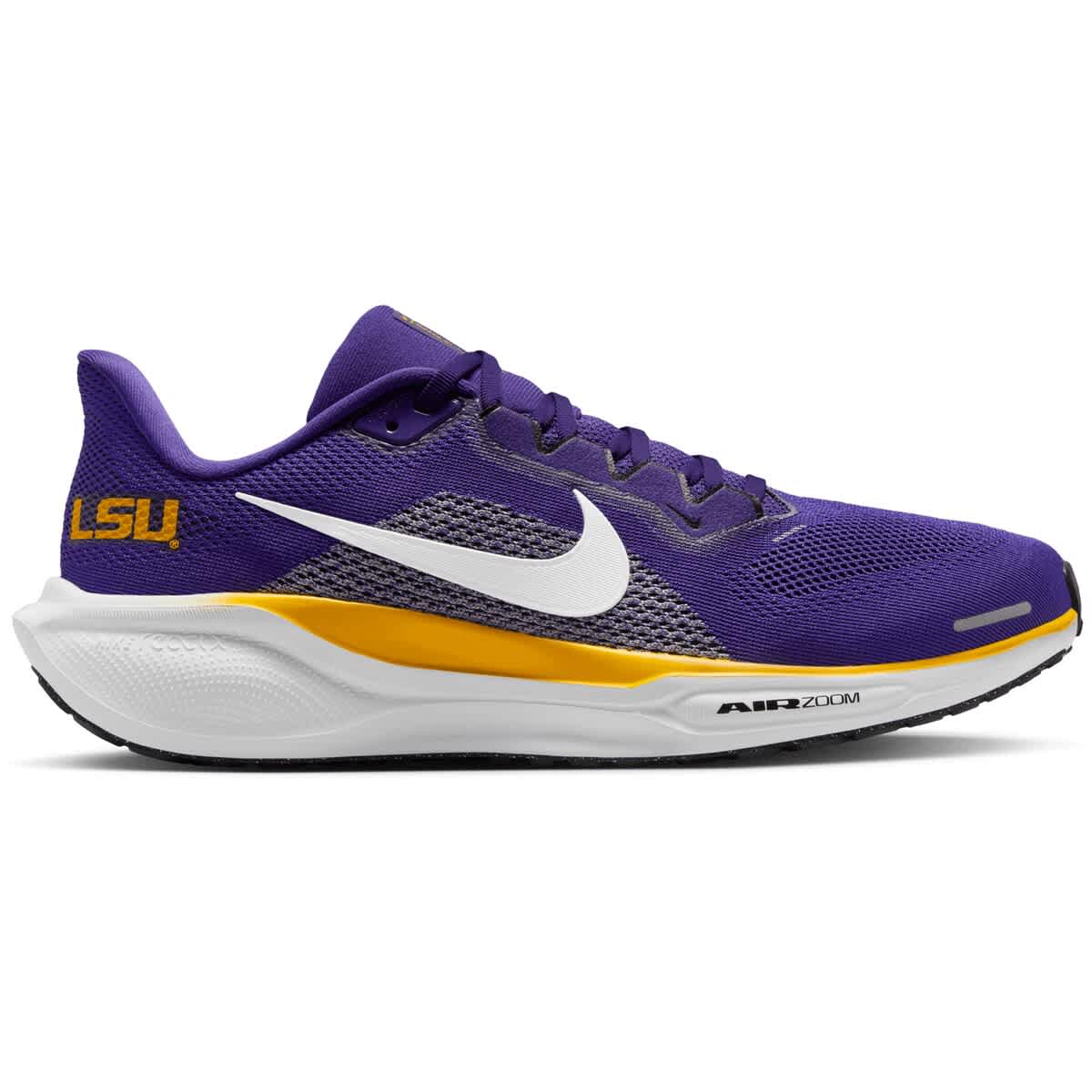 Nike Unisex Nike Purple LSU Tigers Zoom Pegasus 41 Running Shoes, Main, color, Purple
