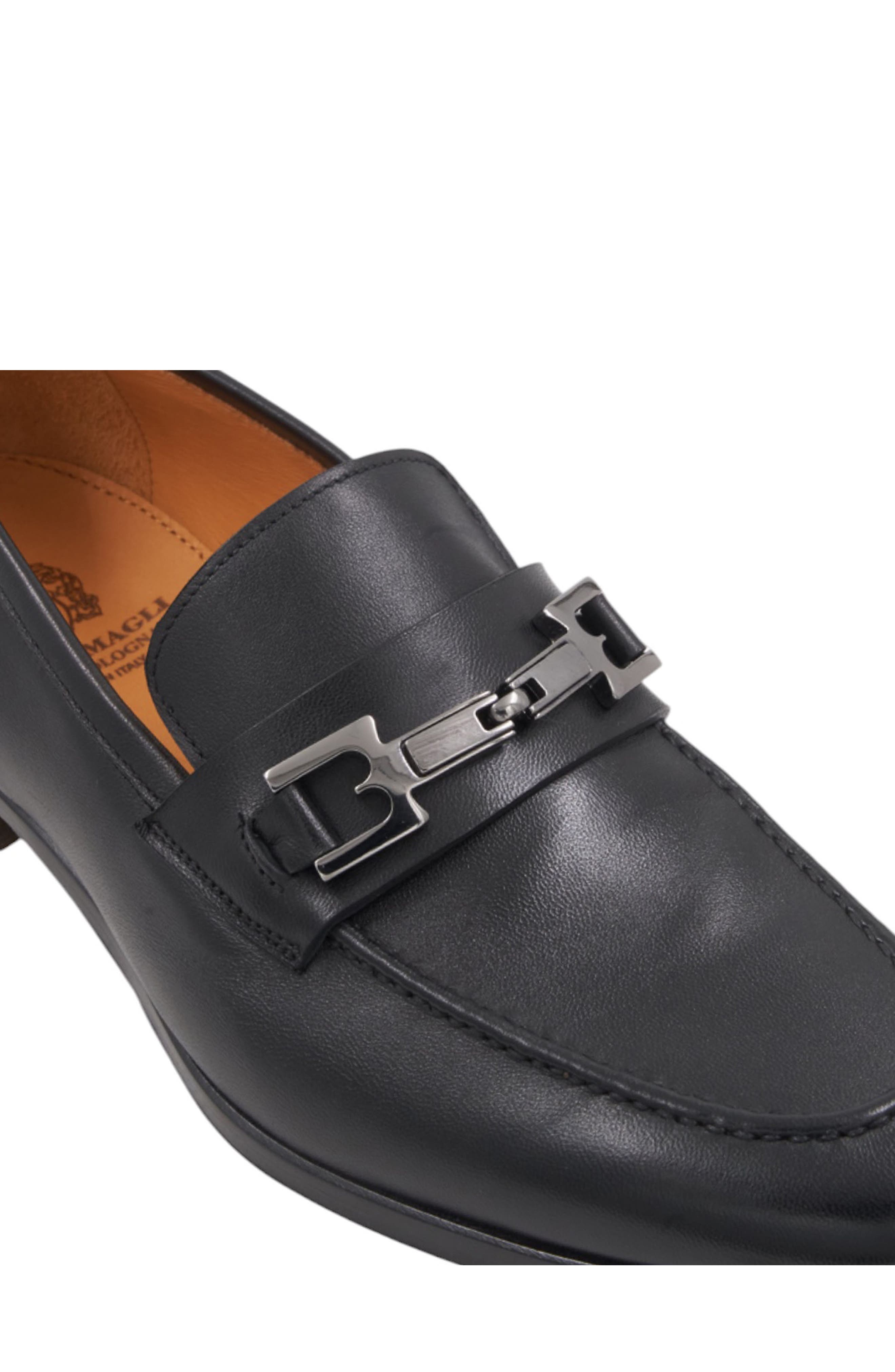 Bruno Magli Flex Bit Loafer, Alternate, color, Black