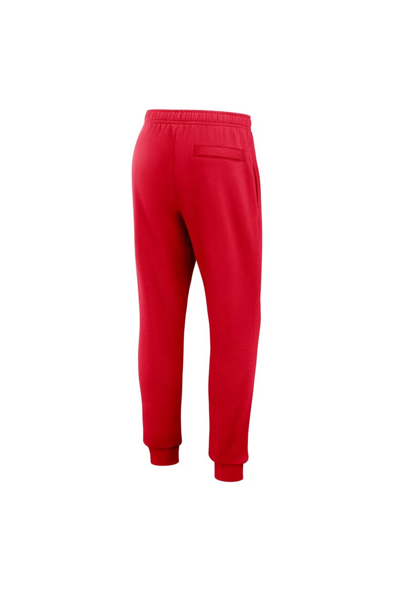 Men's Nike  Scarlet Ohio State Buckeyes Primetime Club Fleece Joggers, Alternate, color, Scarlet