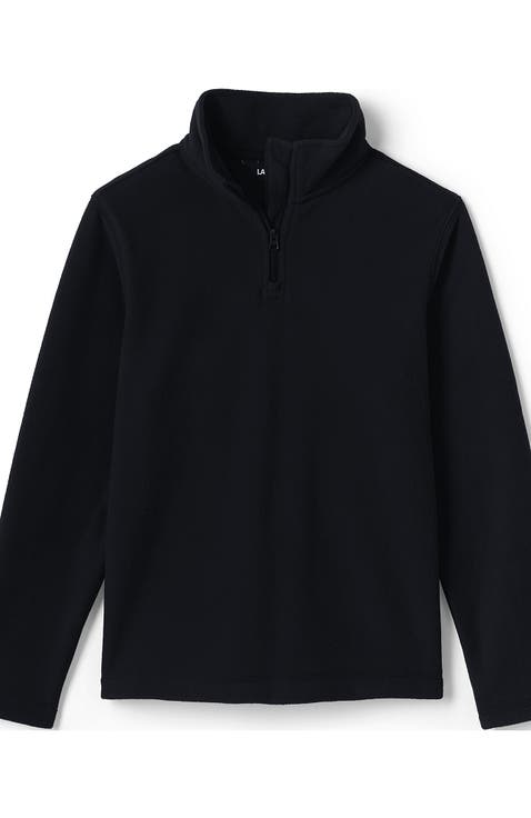 School Uniform Kids Lightweight Fleece Quarter Zip Pullover