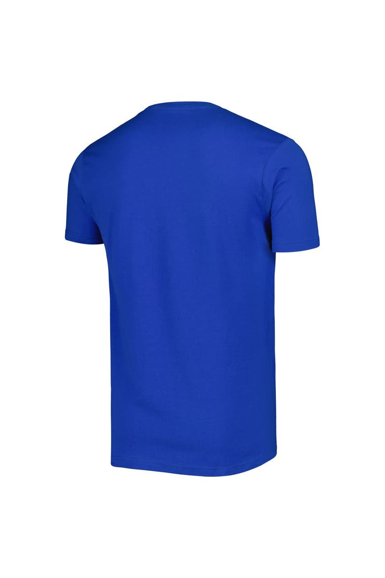 Unisex Stadium Essentials Luka Doncic Royal Dallas Mavericks Player Skyline T-Shirt, Alternate, color, Royal