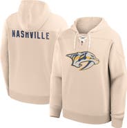FANATICS Men's Fanatics Cream Nashville Predators Vintage Hoodie