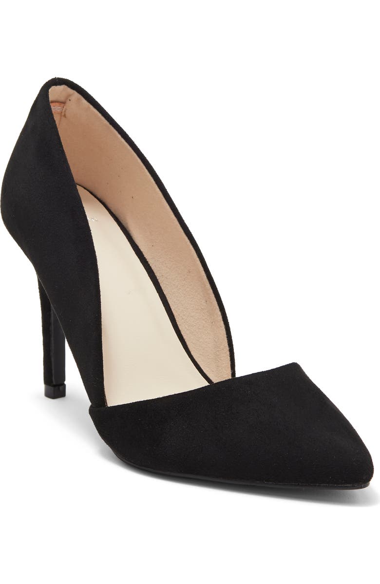 H HALSTON Kendall Faux Suede Pump, Main, color,