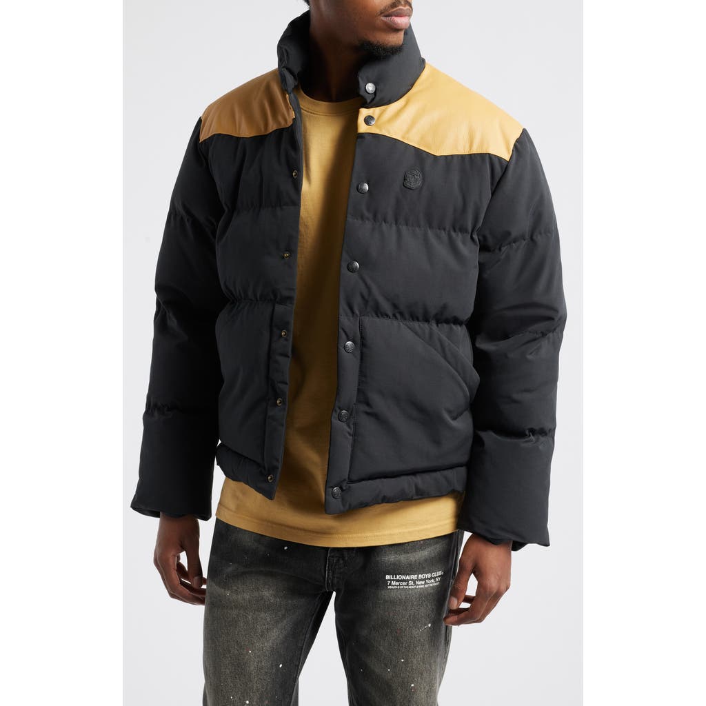 Billionaire Boys Club Lodge Puffer Jacket in Black