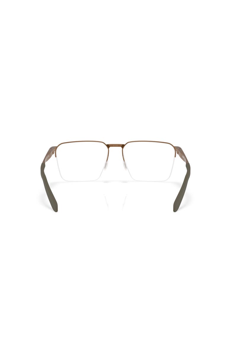 Costa 55mm Square optical glasses, Alternate, color, Brown