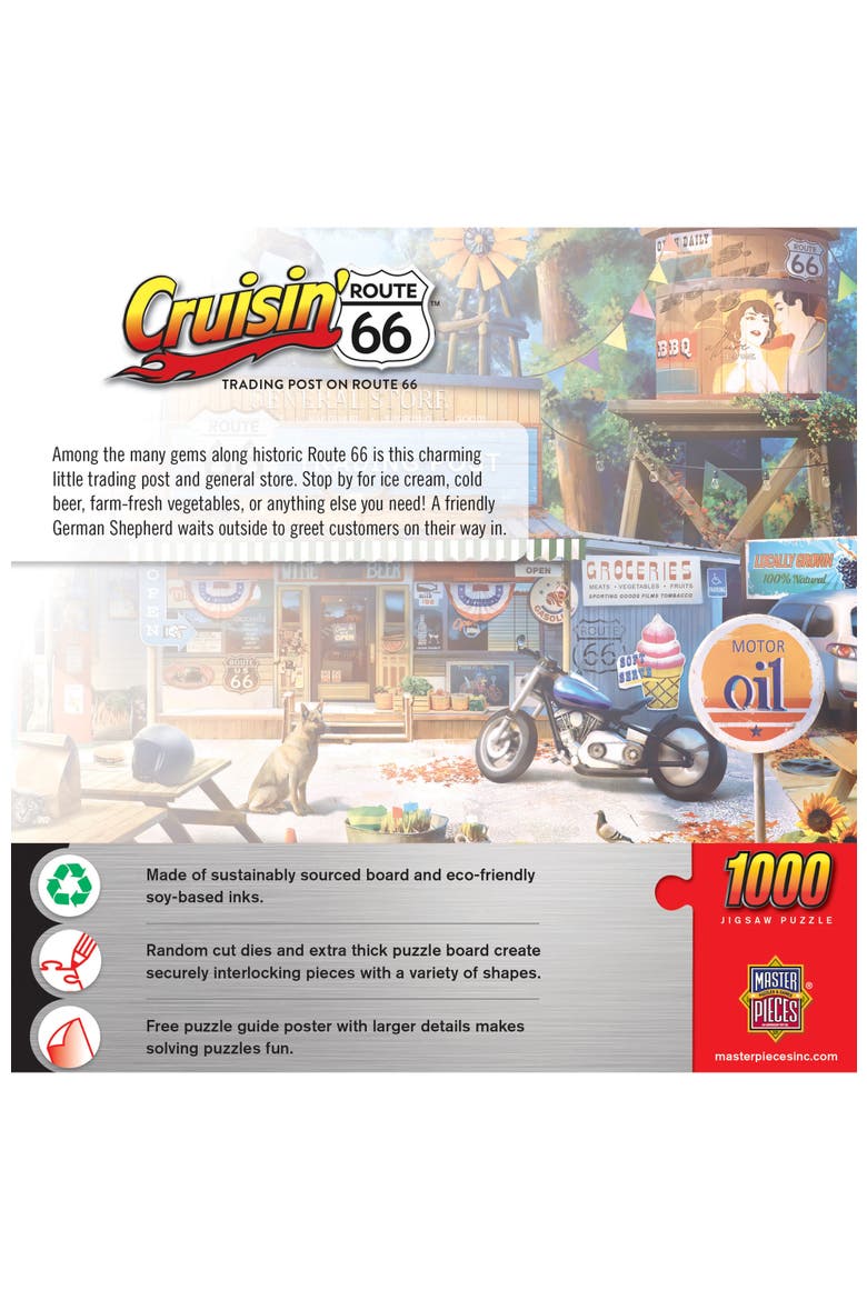 Trading Post on Route 66 1000pc Puzzle, Alternate, color, Multicolor
