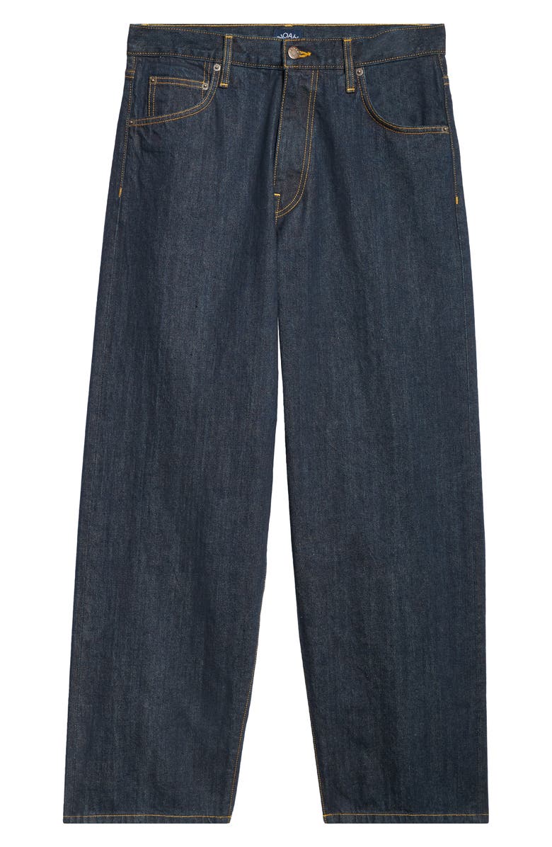Noah Nonstretch Denim Stovepipe Jeans, Alternate, color, Indigo