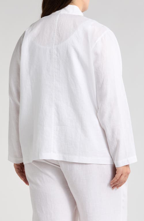 EILEEN FISHER EILEEN FISHER ORGANIC LINEN JACKET
