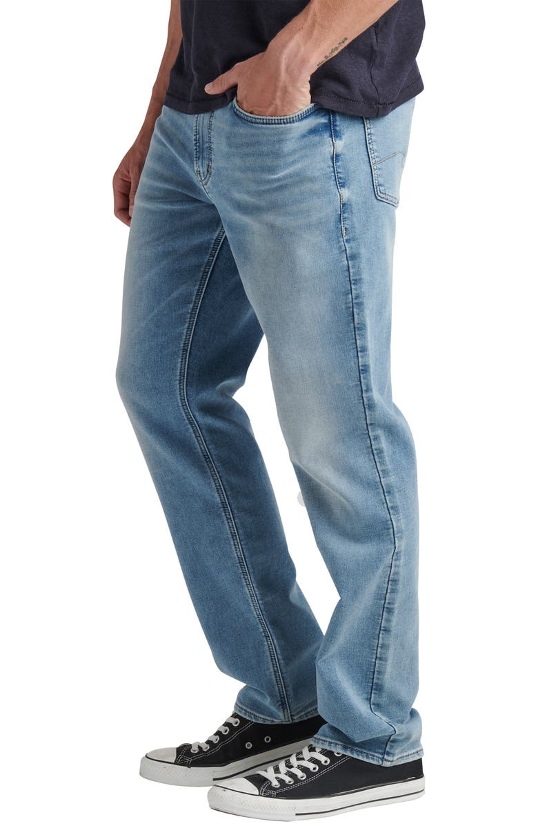 Silver Jeans Co. The Athletic Straight Leg Jeans, Alternate, color,