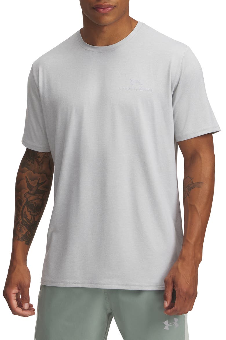 Vanish Energy Performance T-Shirt, Main, color, MOD GRAY LIGHT HEATHER