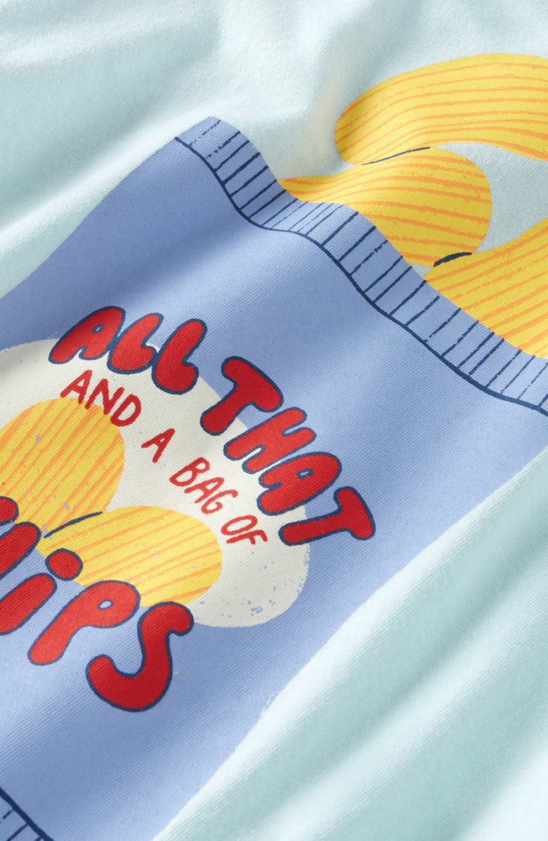 Tucker + Tate Front & Back Graphic T-Shirt, Alternate, color, Blue Pastel Bag Of Chips