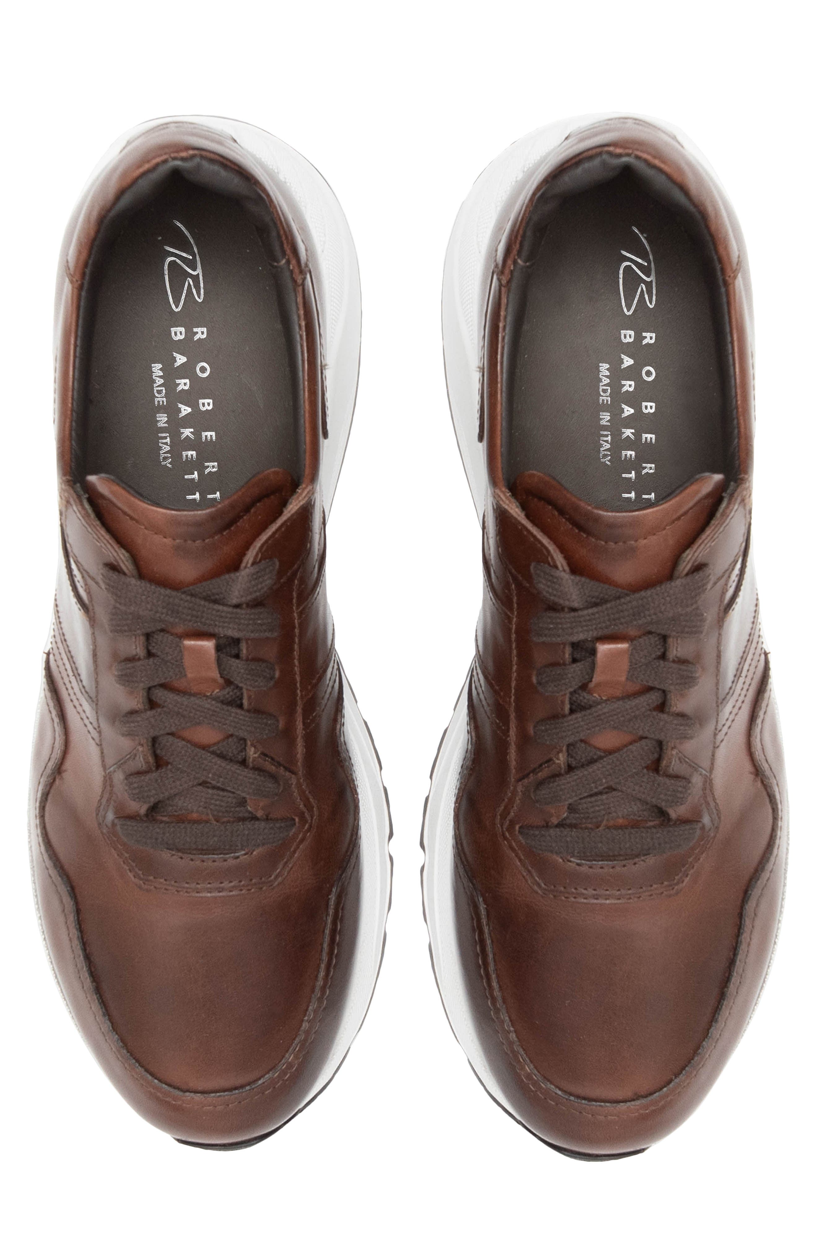 Jackson Leather Jogger, Alternate, color, CHOCOLATE