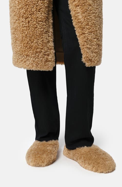 Apparis Magda Pluche™ Faux Fur Slipper In Brown