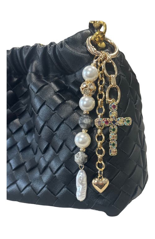 Macrae & Co . Martha Bag Charm In White