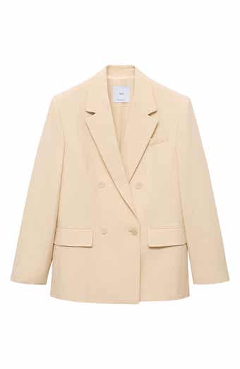 MANGO Suki Double Breasted Blazer